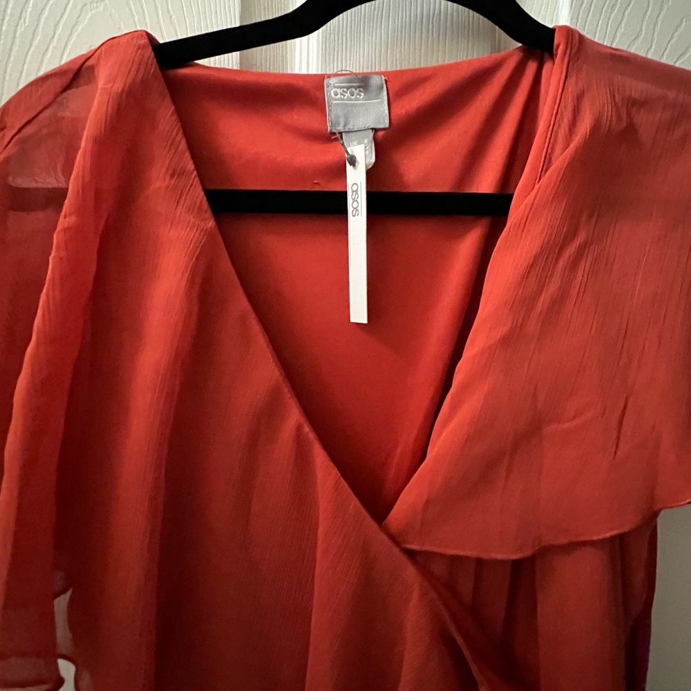 ASOS Rust Maxi Dress - Picture 6 of 6